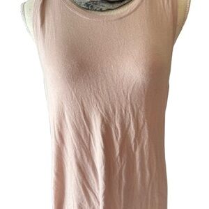 Halogen Light Pink Sleeveless Tank Top